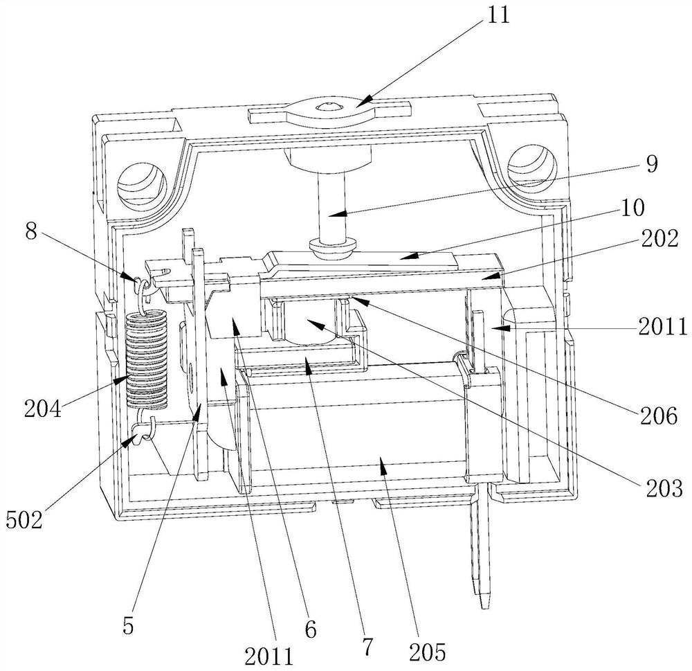 Electromagnetic release and electrical protection equipment comprising same