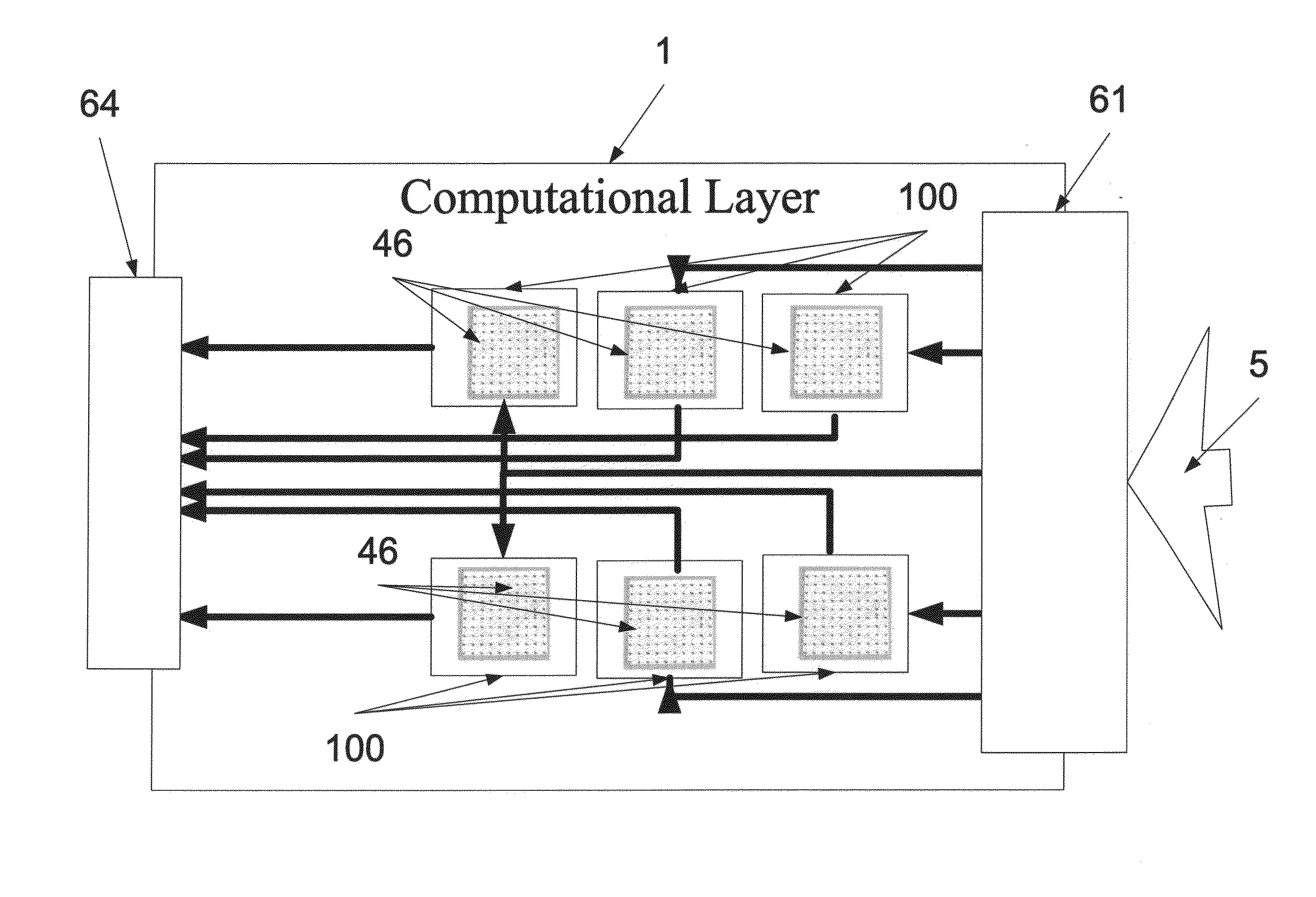 Computing device, a system and a method for parallel processing of data streams