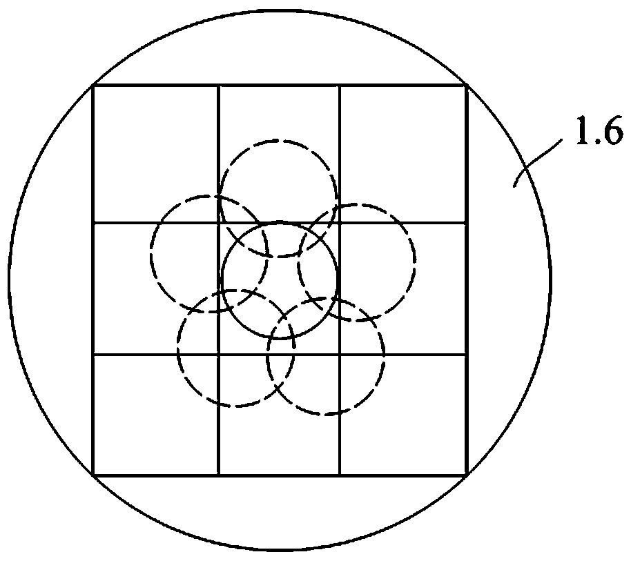 Laser light source based on multi-element composite speckle elimination