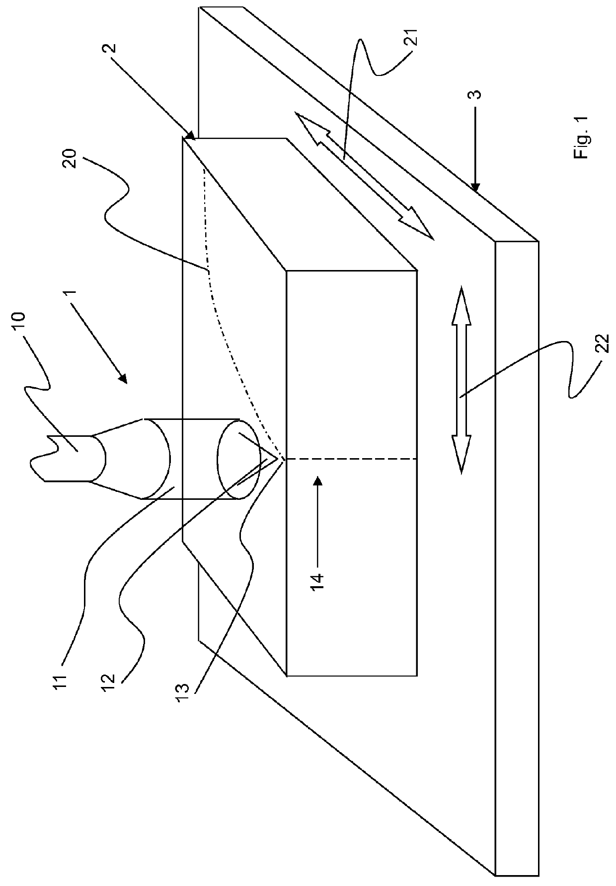 Separation of transparent workpieces