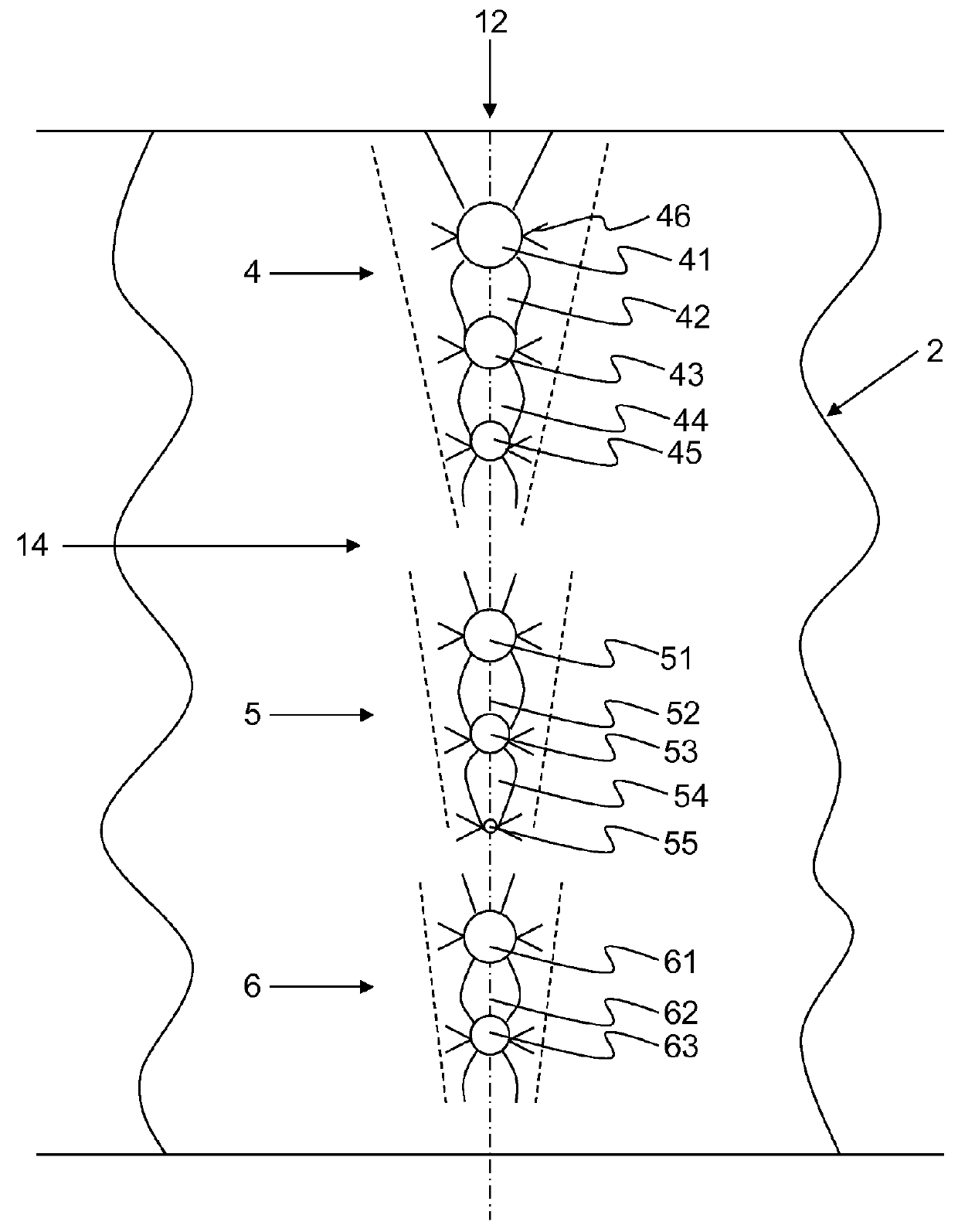 Separation of transparent workpieces