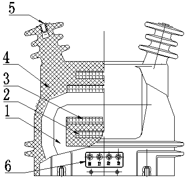 R-type discharge coil