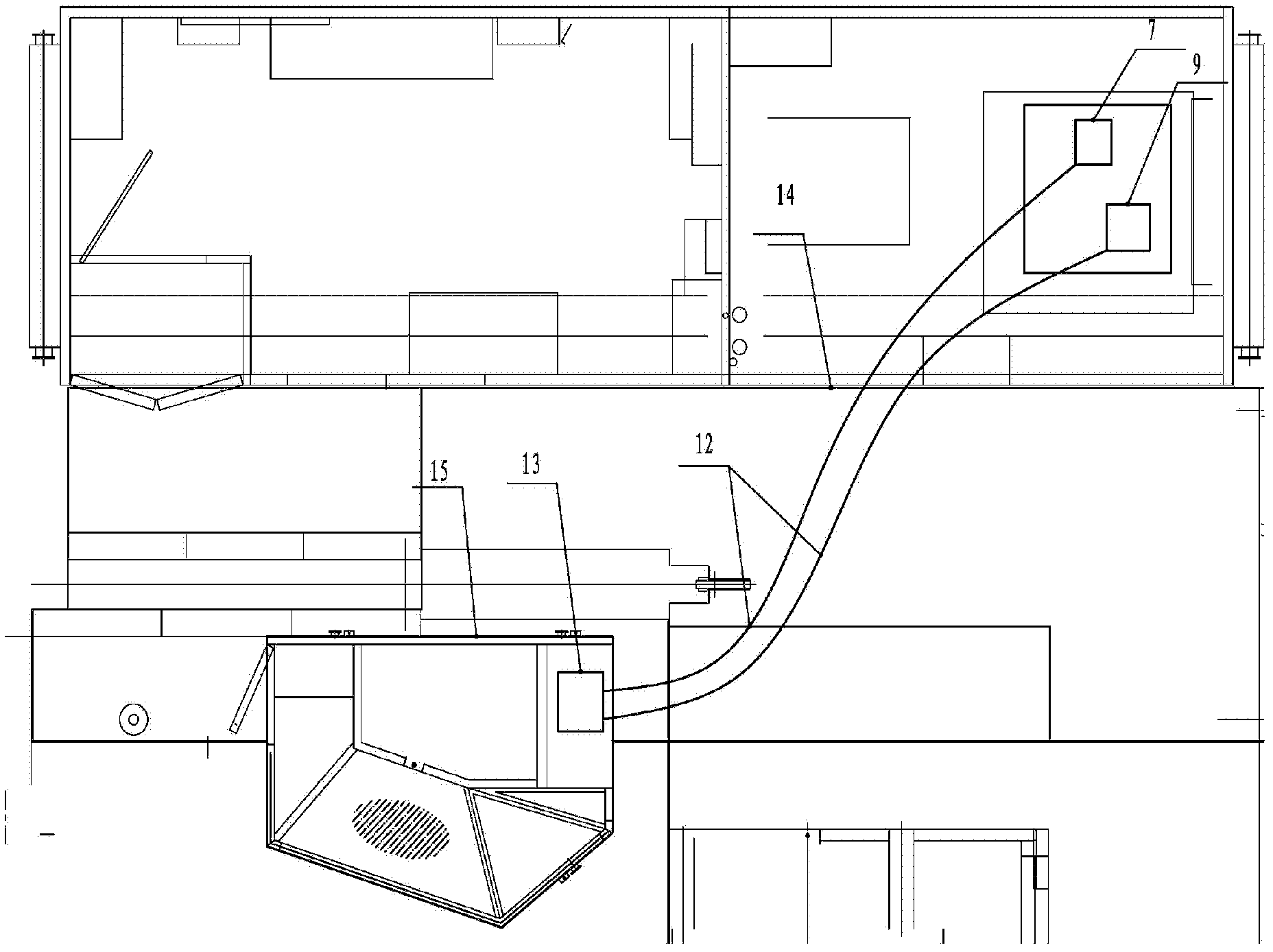 Explosion-proof light-induced lighting control device