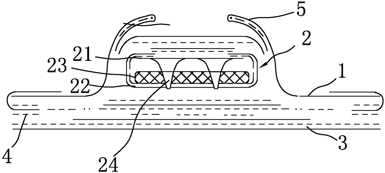 Production method of rapid diffusion and absorption urine-leakage-prevention absorption product and diaper product