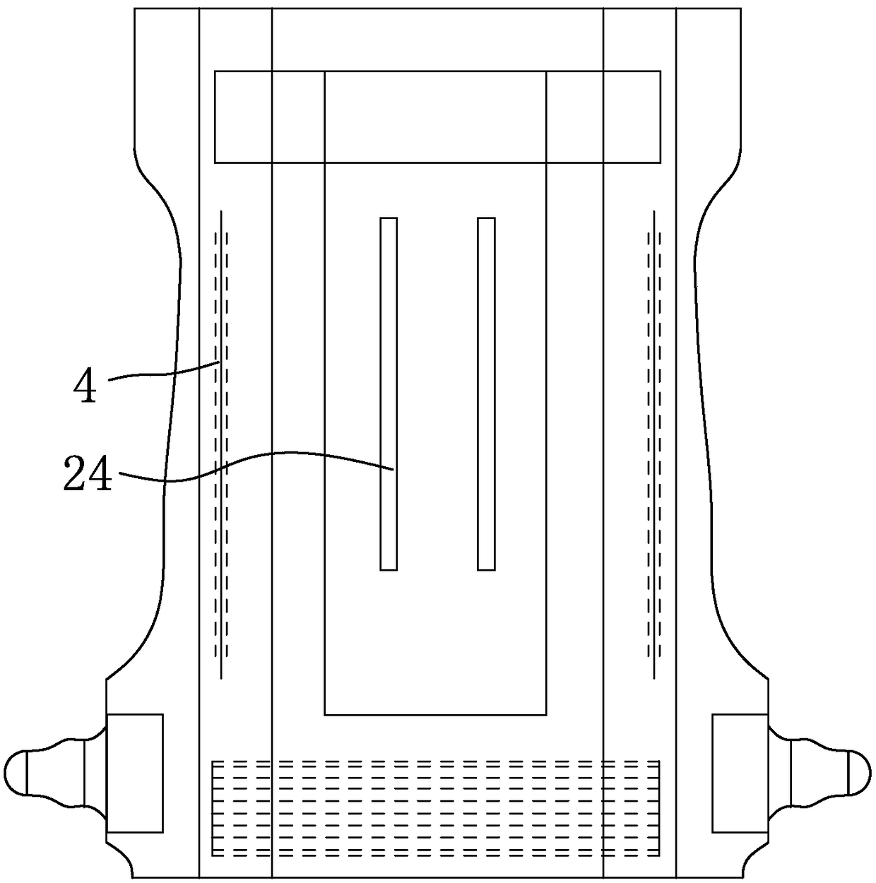 Production method of rapid diffusion and absorption urine-leakage-prevention absorption product and diaper product