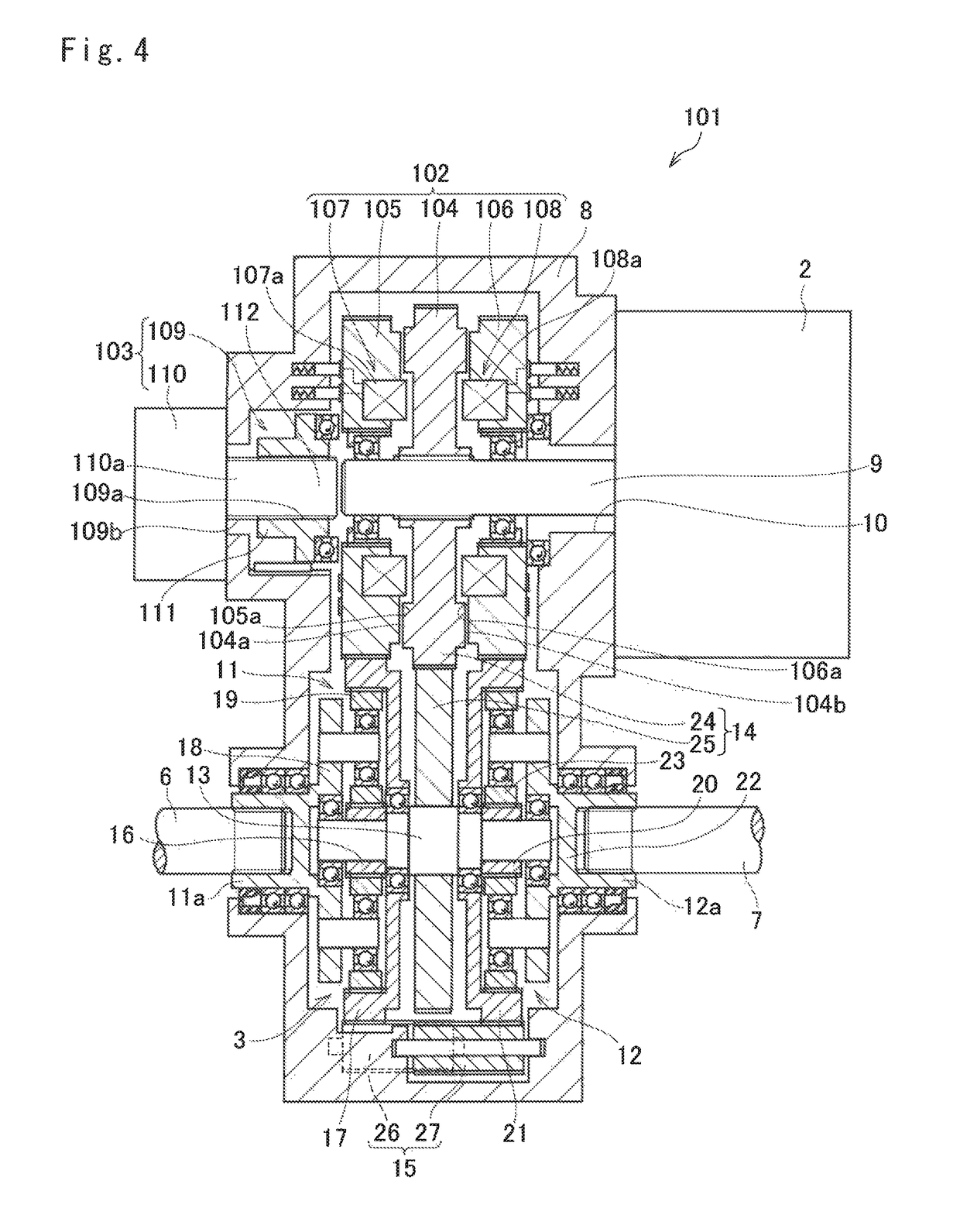 Motor drive unit