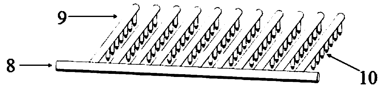 Waste filter bag cleaning and recycling device and method