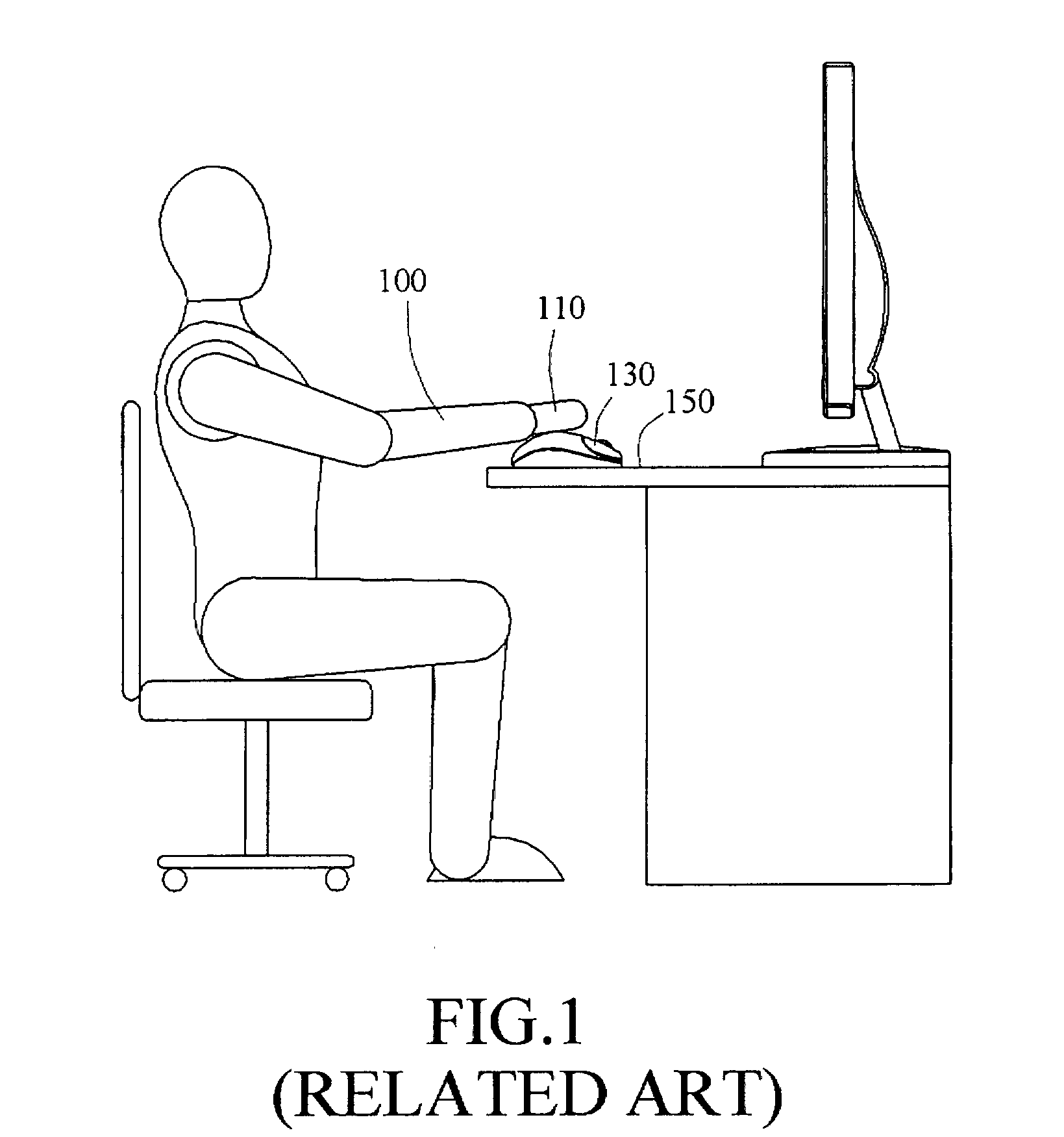 Supporting device for placing an electronic device