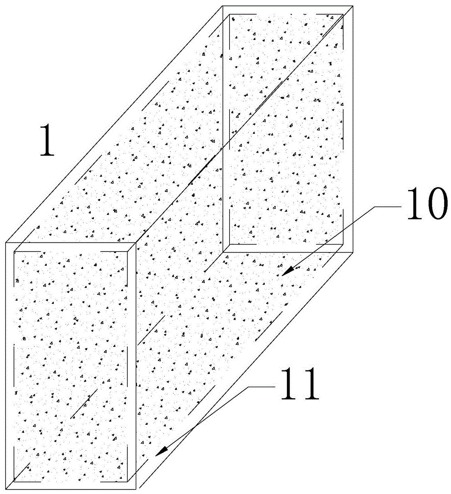 Composite barrier against horizontal diffusion and migration of groundwater pollutants and its application