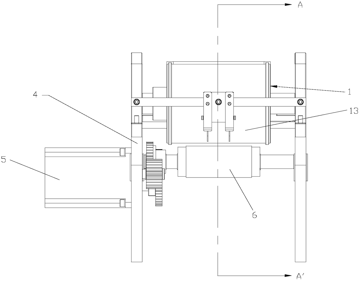 Glue coating method, glue coating part and glue coating machine