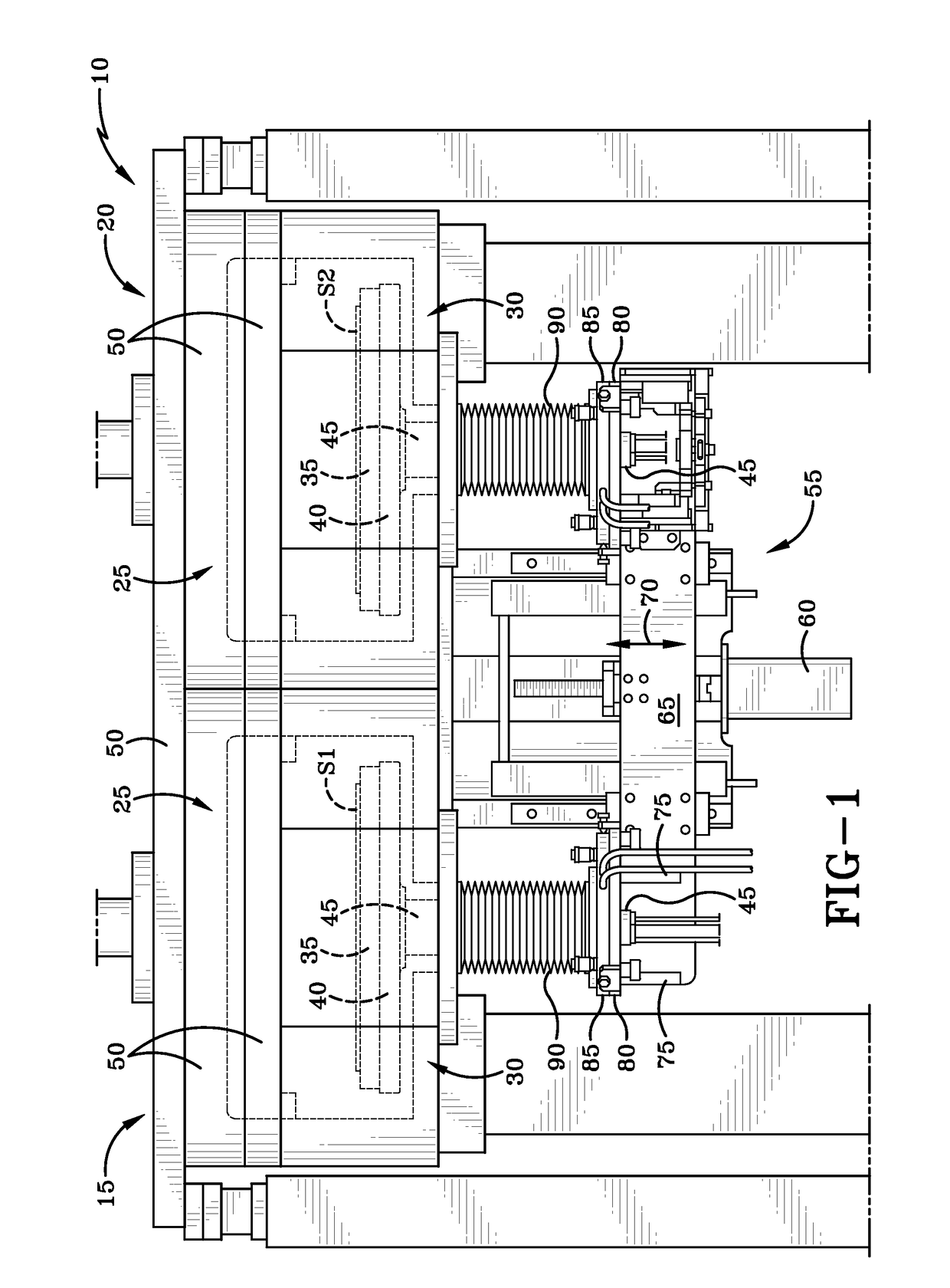 Variable adjustment for precise matching of multiple chamber cavity housings