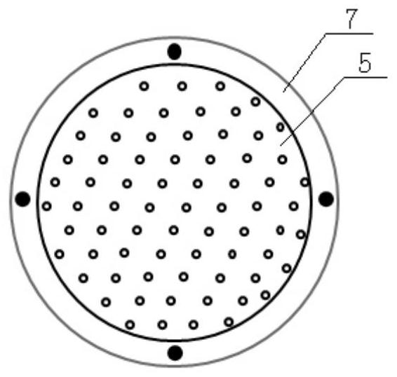 Improved artificial rapid infiltration integrated device based on agricultural waste carbon slow release enhanced biological nitrogen removal and synchronous phosphorus removal and application thereof