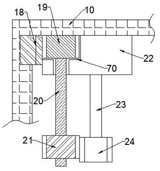 Soil humidity detection and humidification device with electric instrument panel