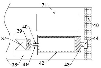 Soil humidity detection and humidification device with electric instrument panel