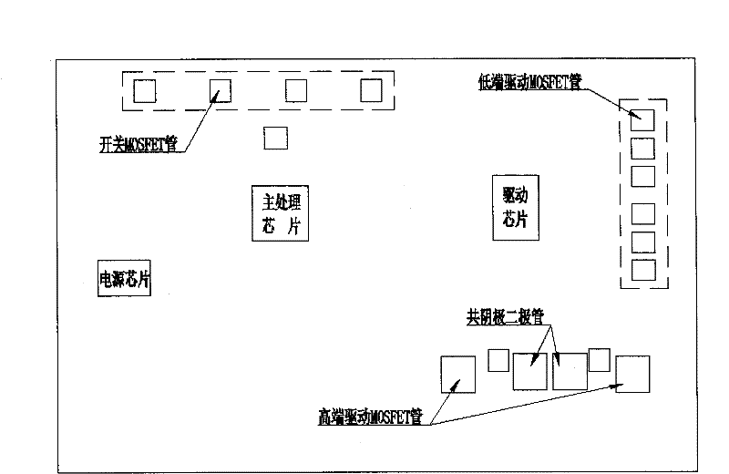 Heat dispersion control method for vehicle electronic control unit