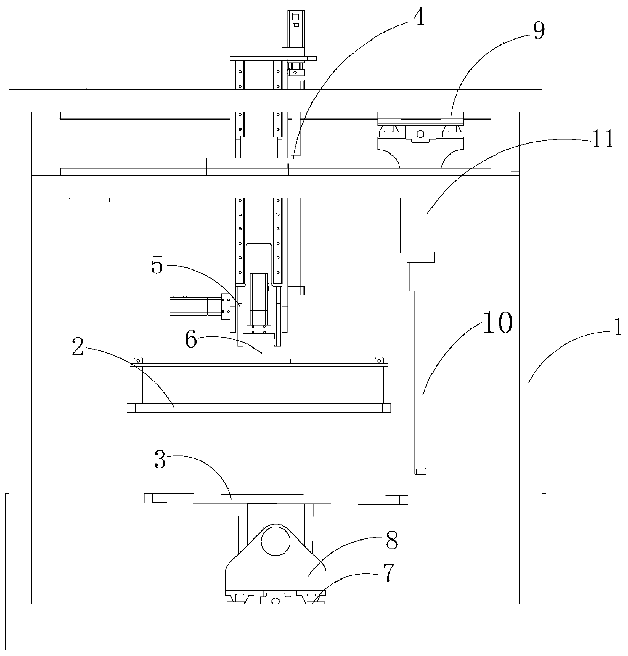 Wireless charging test bench for electric vehicle