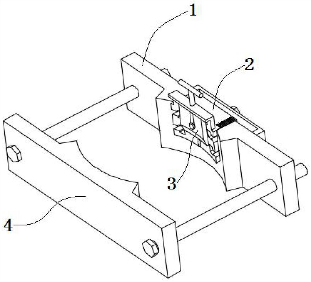 A pruning device for seedling grafting