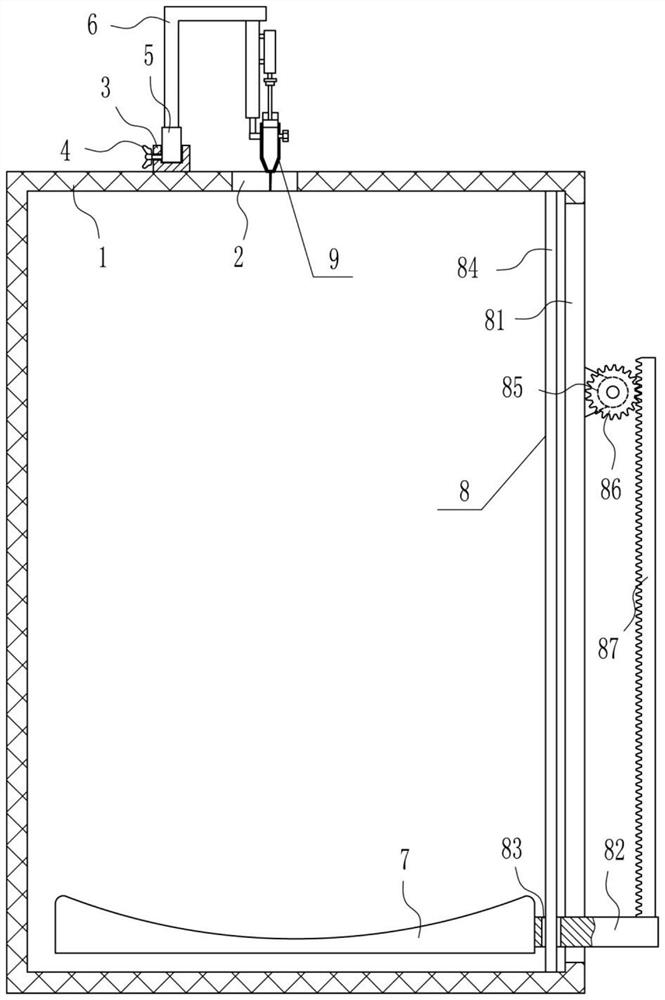 Anesthesia assisting device for veterinary surgery