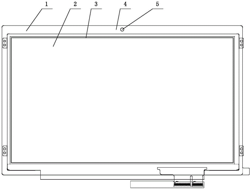 Frame lamination technology for touch screens