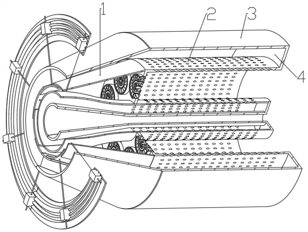 Variable geometry combustion chamber diffuser structure and application