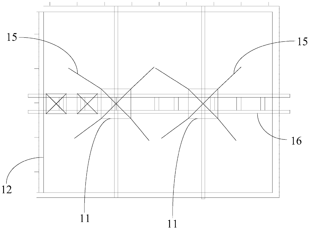 A construction method for reverse installation of a hanging steel structure