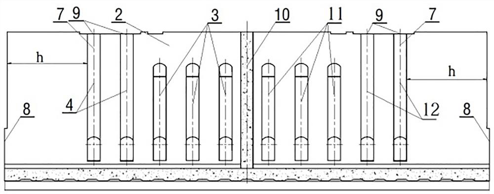 Main wall flame path structure of heat recovery coke oven