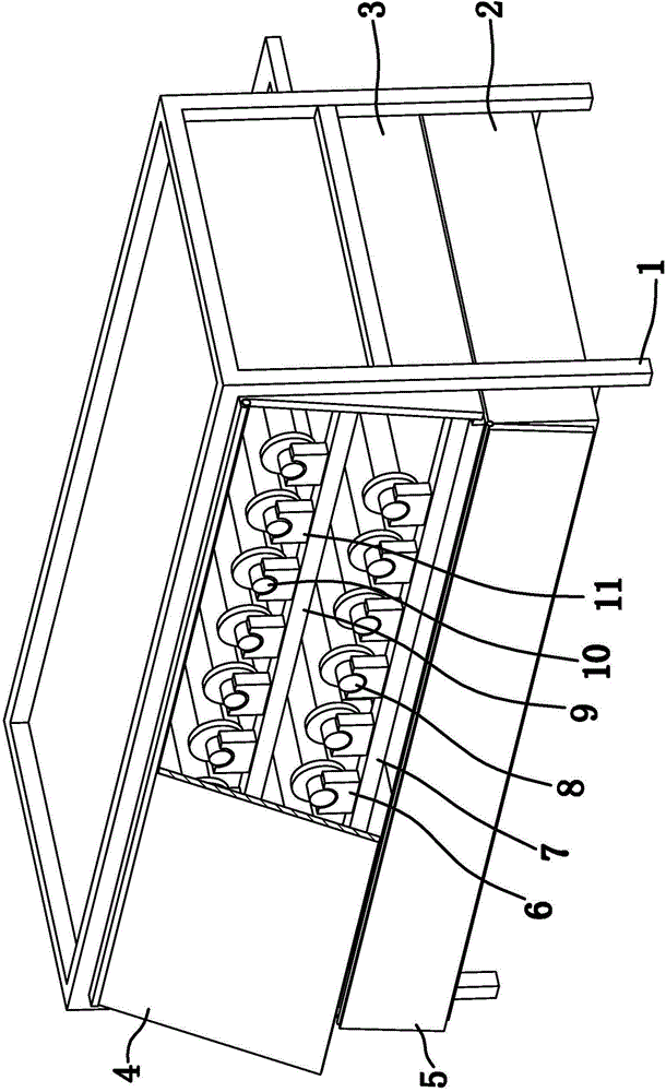 Dyeing process of clothes fabric and dyeing vat thereof