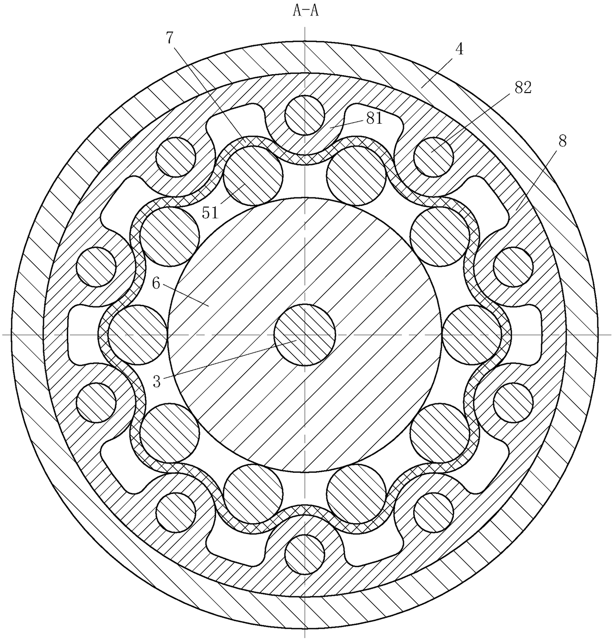 Surface film coating device based on PVD technology