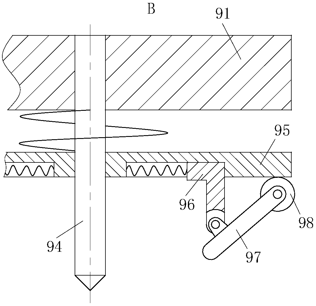 Surface film coating device based on PVD technology