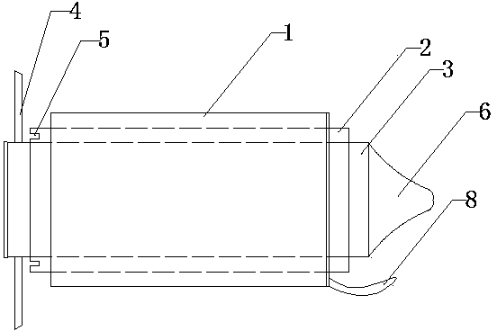 Percutaneous aortic valve incision device