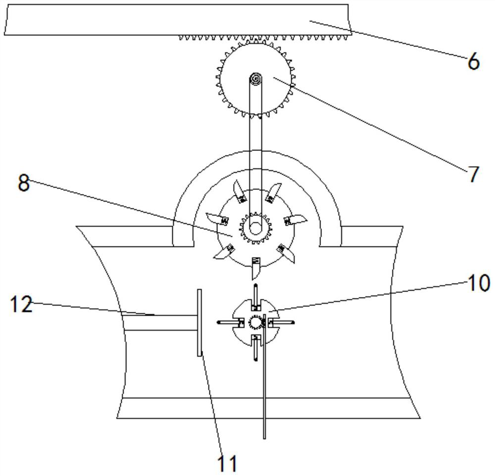 High-temperature combustion furnace for garbage incineration treatment