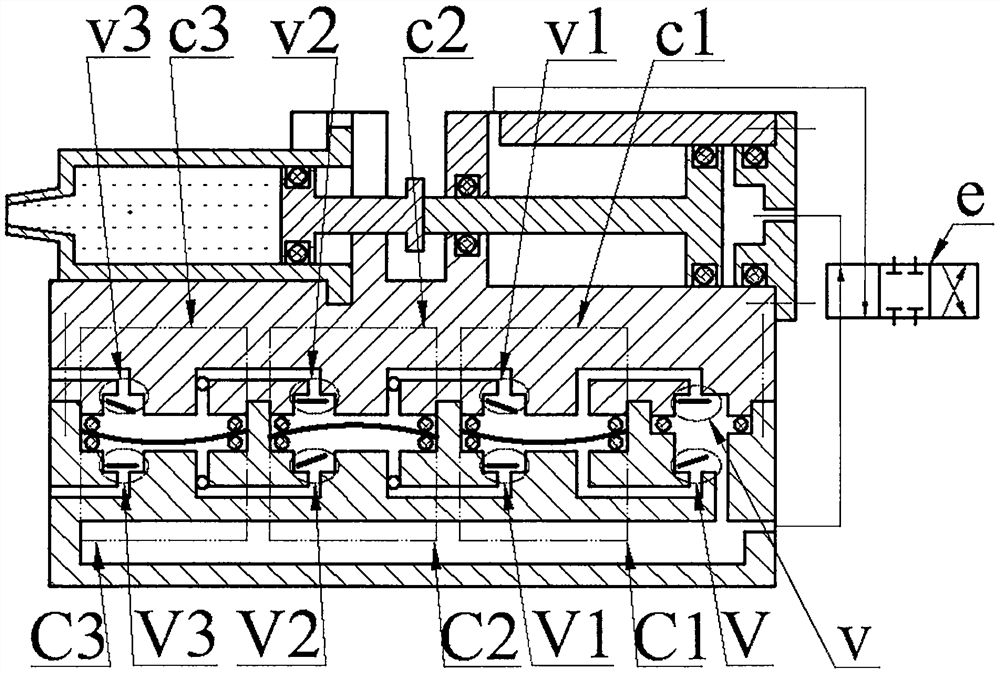 A drug injector driven by piezoelectric film