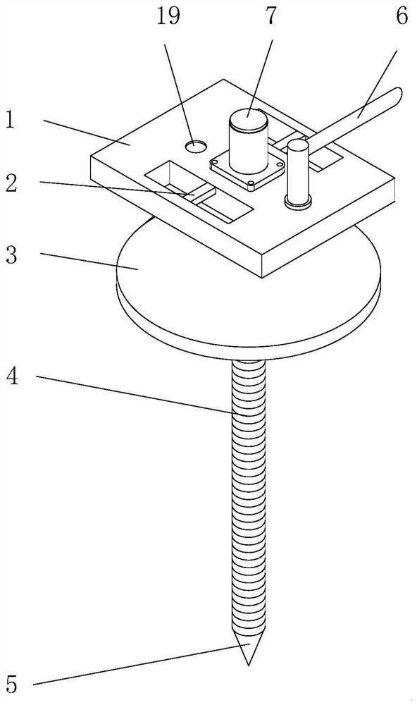 Nursery stock planting device and method capable of expanding holes directionally for landscape gardens