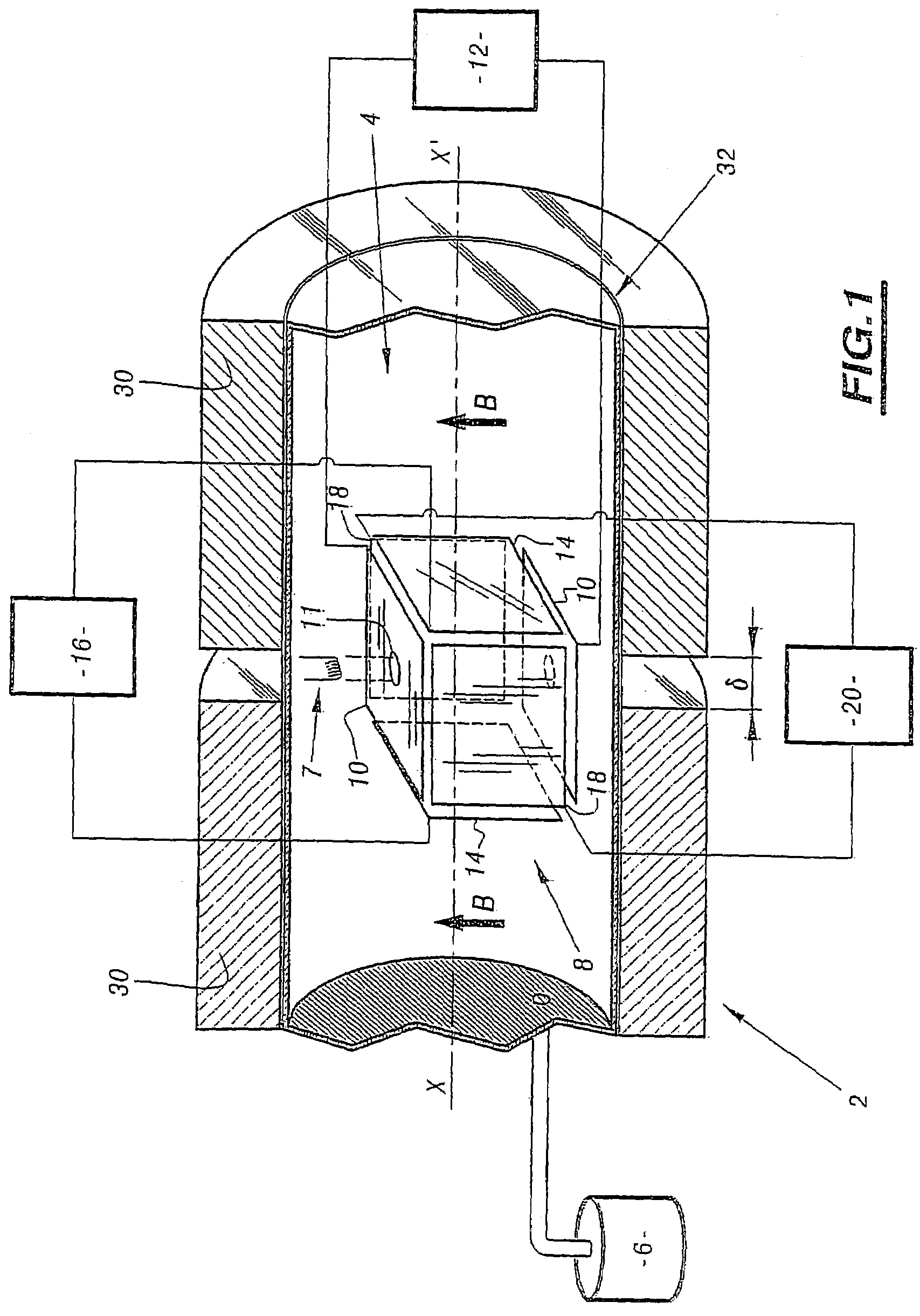 Permanent magnet ion trap and a mass spectrometer using such a magnet