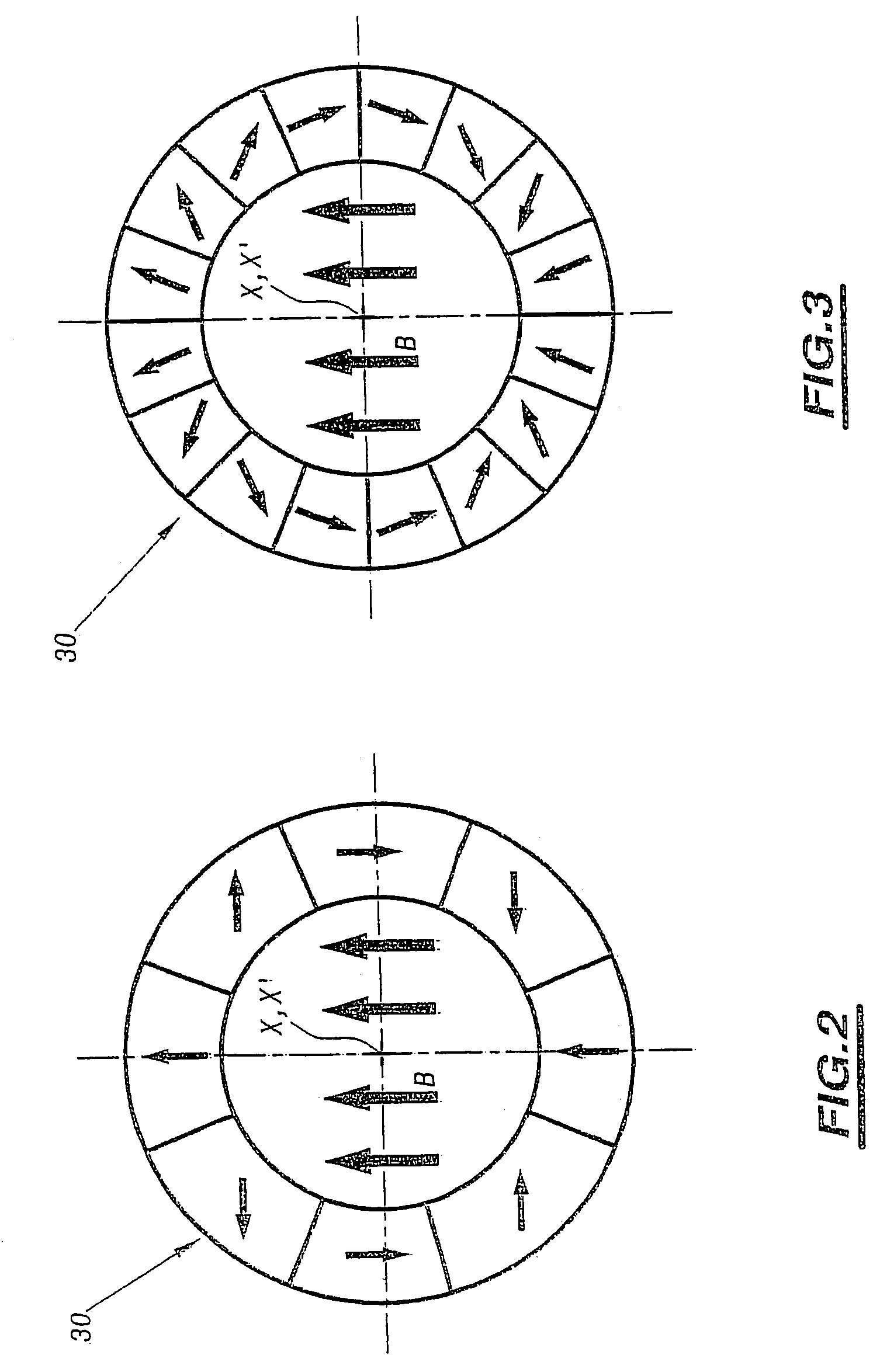 Permanent magnet ion trap and a mass spectrometer using such a magnet