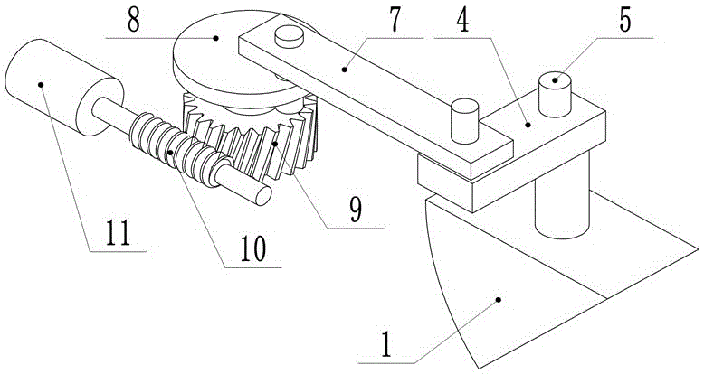 Rotatable street lamp