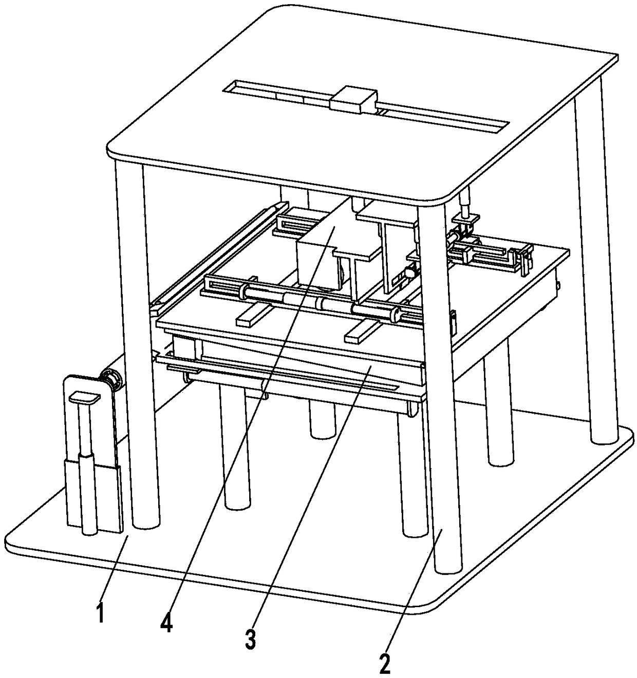 Intelligent film laminating machine for straw board plastic films