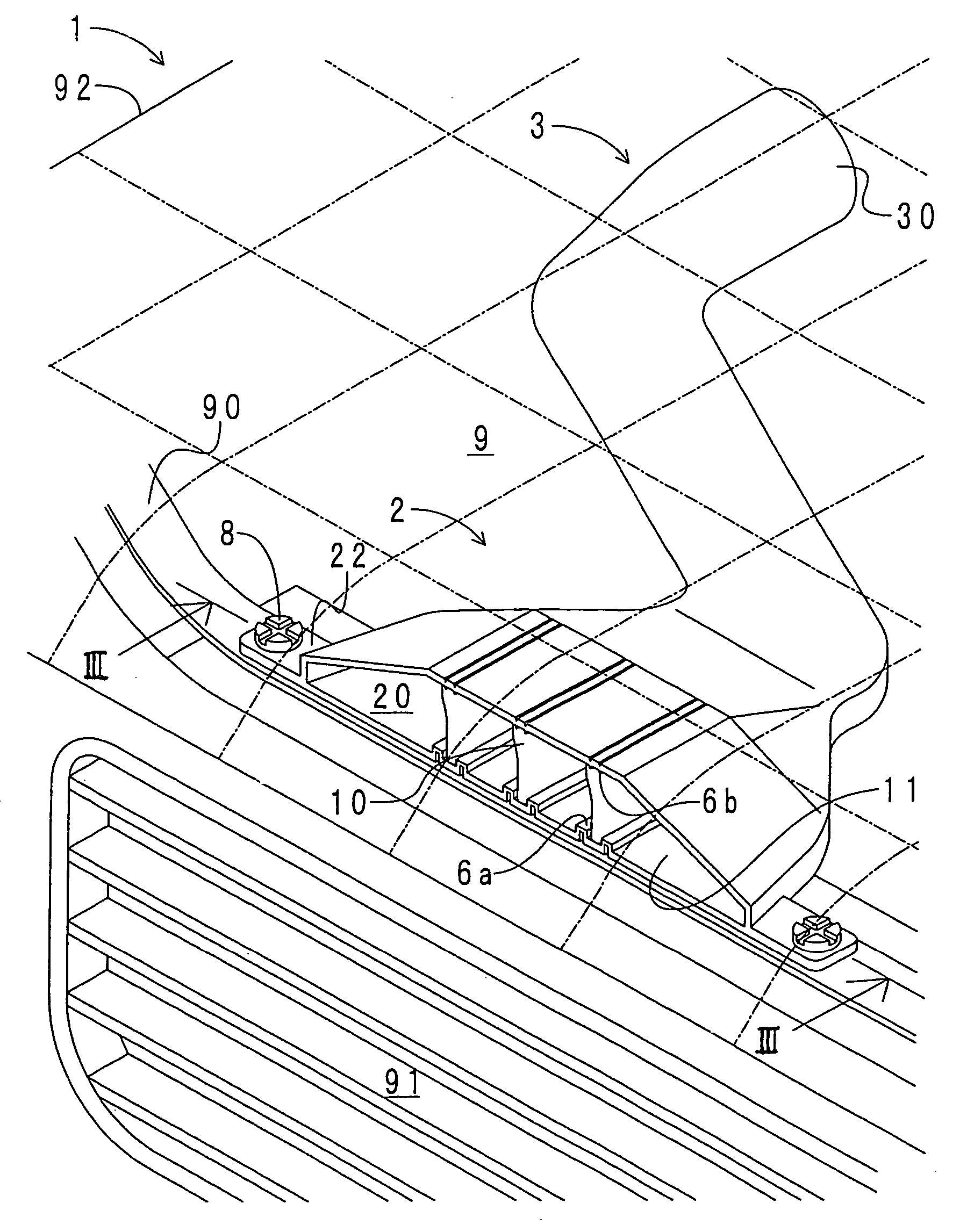 Air intake duct