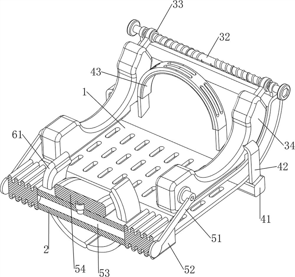 Head fixing device for ultrasonic guided neck minimally invasive interventional operation