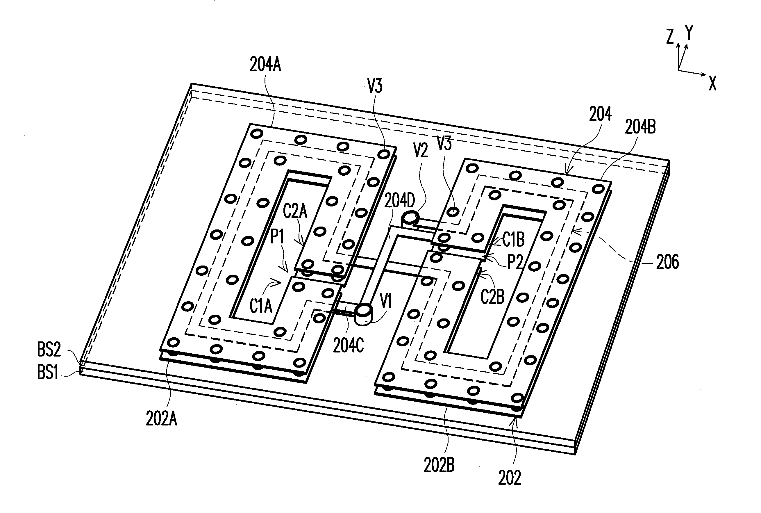 Planar magnetic field probe