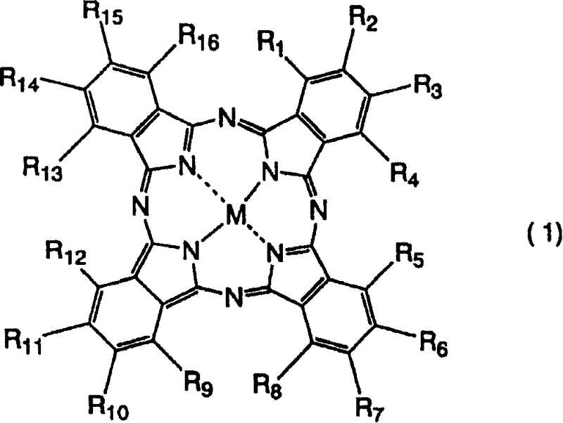 Phthalocyanine dye and use thereof for ink-jet printing