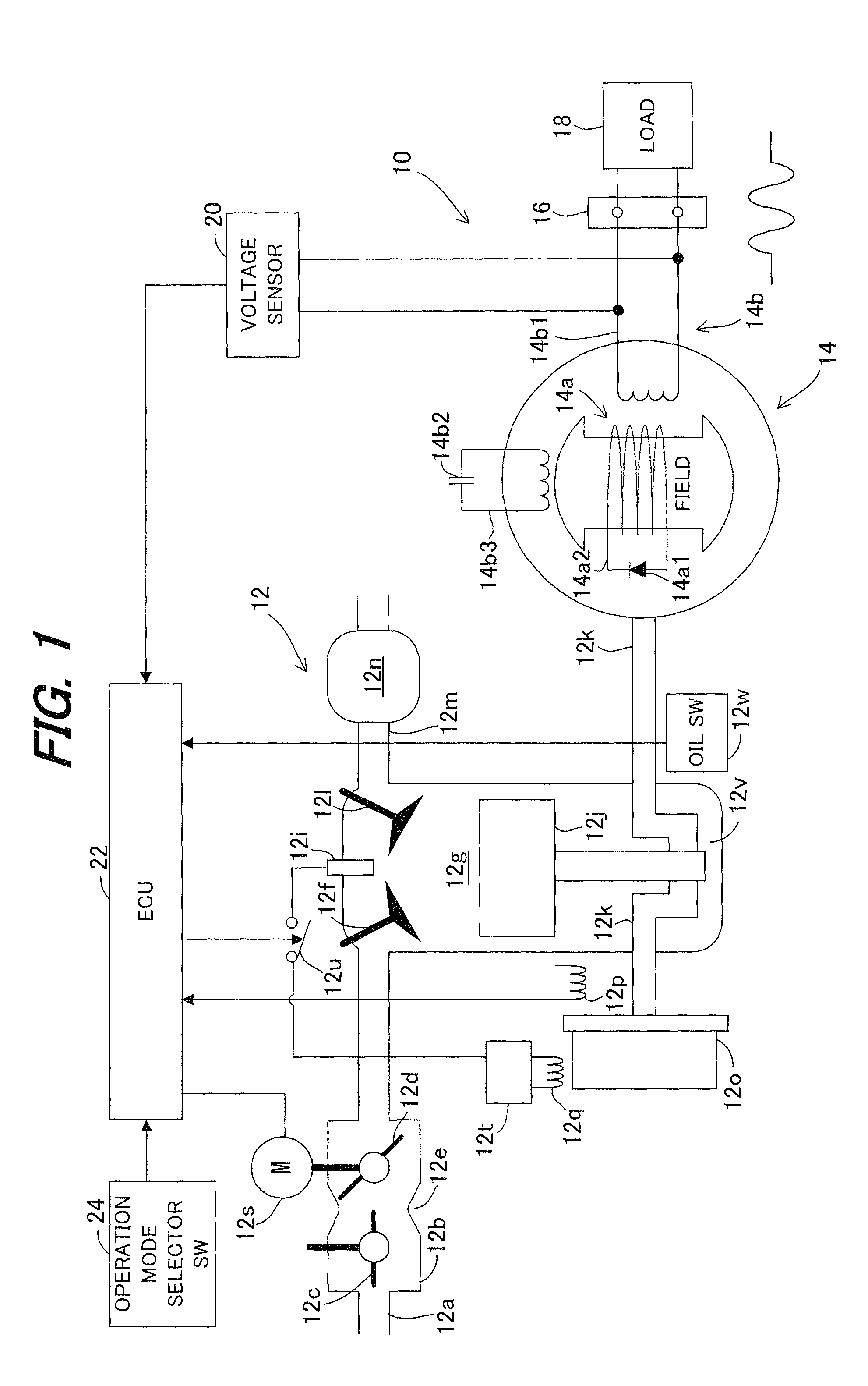 Capacitor-compensation-type generator