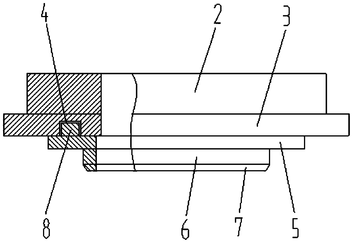 Double-nut propping and locking bolt