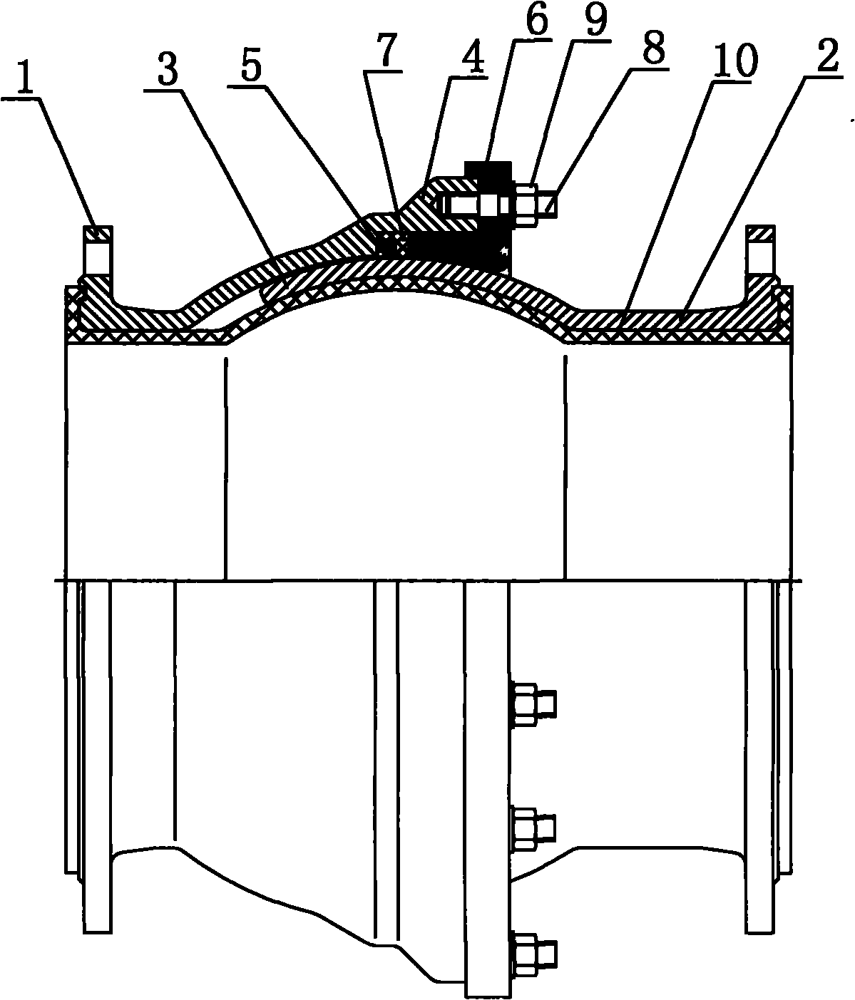 Dual-seal spherical compensating joint