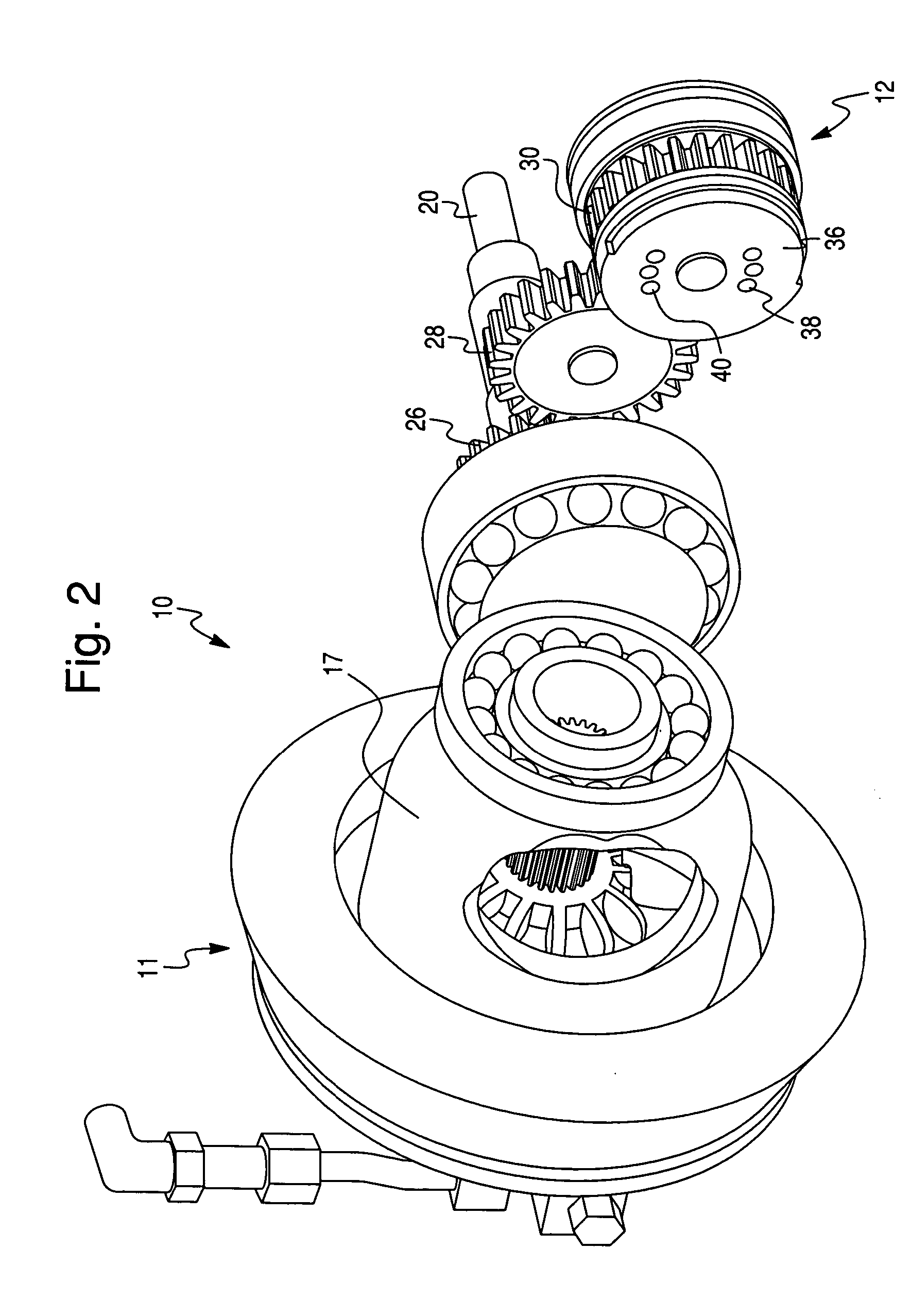 Integral accumulator/pump housing