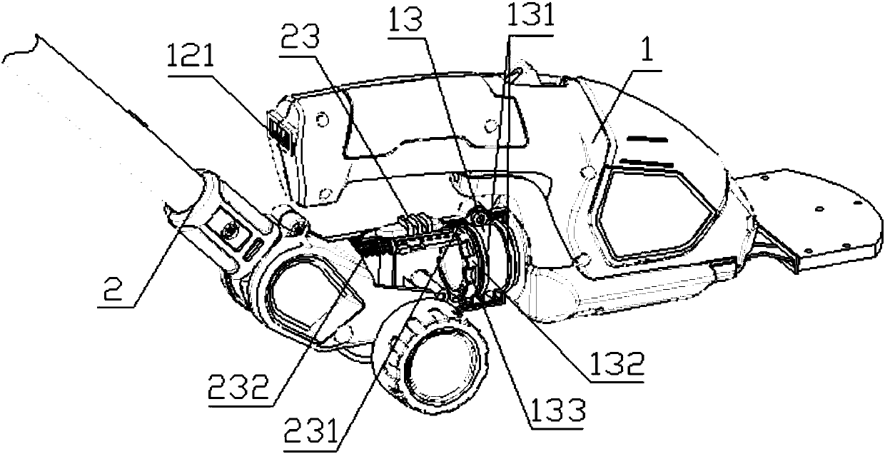 A kind of multifunctional pruning lawnmower