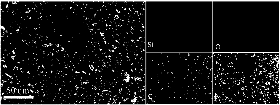 Method for supporting carbon nitride photocatalyst on surfaces of glass beads