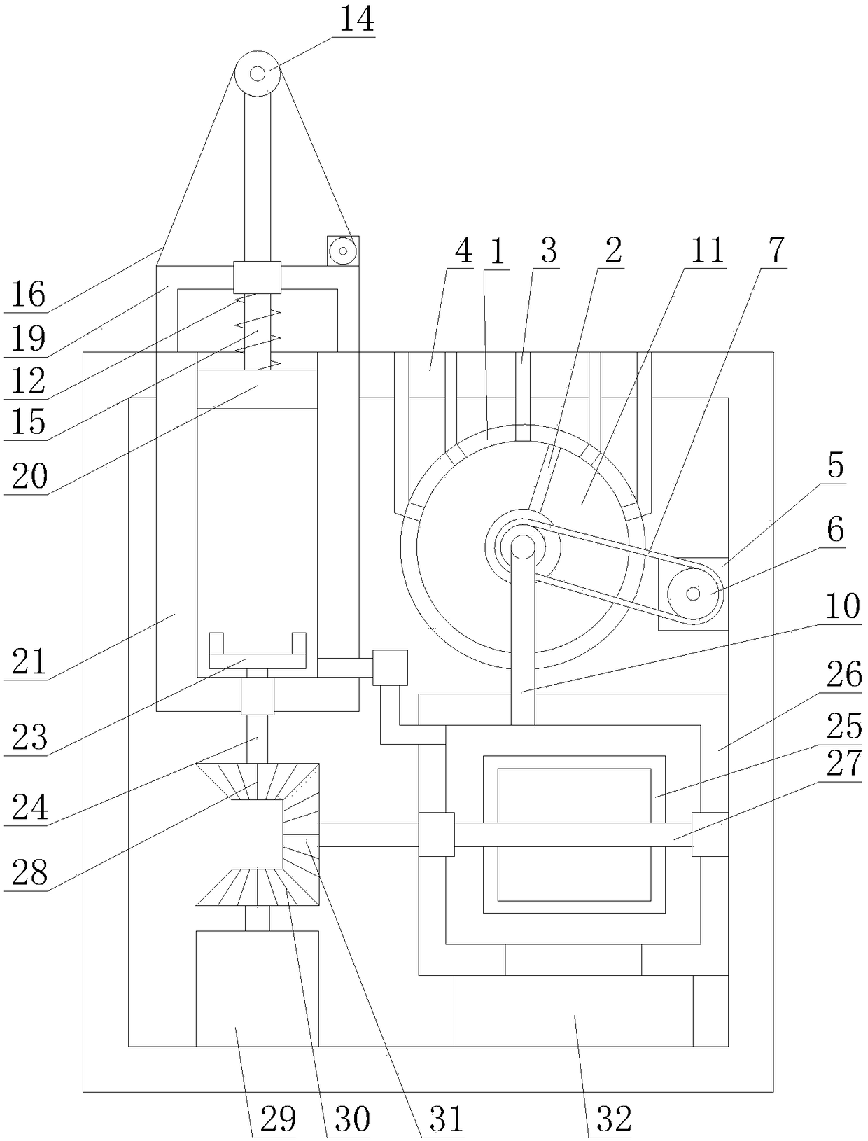 Agricultural product pesticide residue detection device