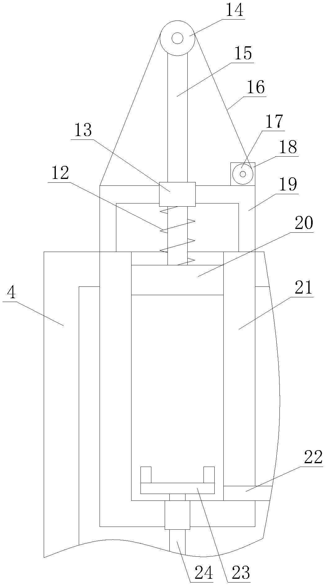 Agricultural product pesticide residue detection device