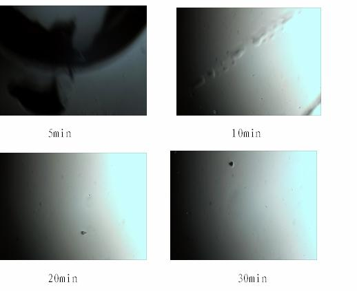 Preparation method of organic silicon rubber for encapsulating LED being convenient for vacuum defoamation